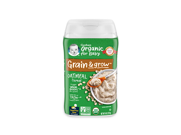 Gerber baby hot sale oats